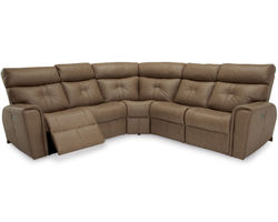 Acacia 41080 Power Headrest Power Reclining Sectional (+100 leathers)