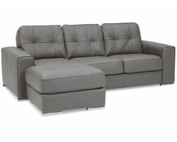 Pachuca 77615 Stationary Leather Sectional (+100 leathers)