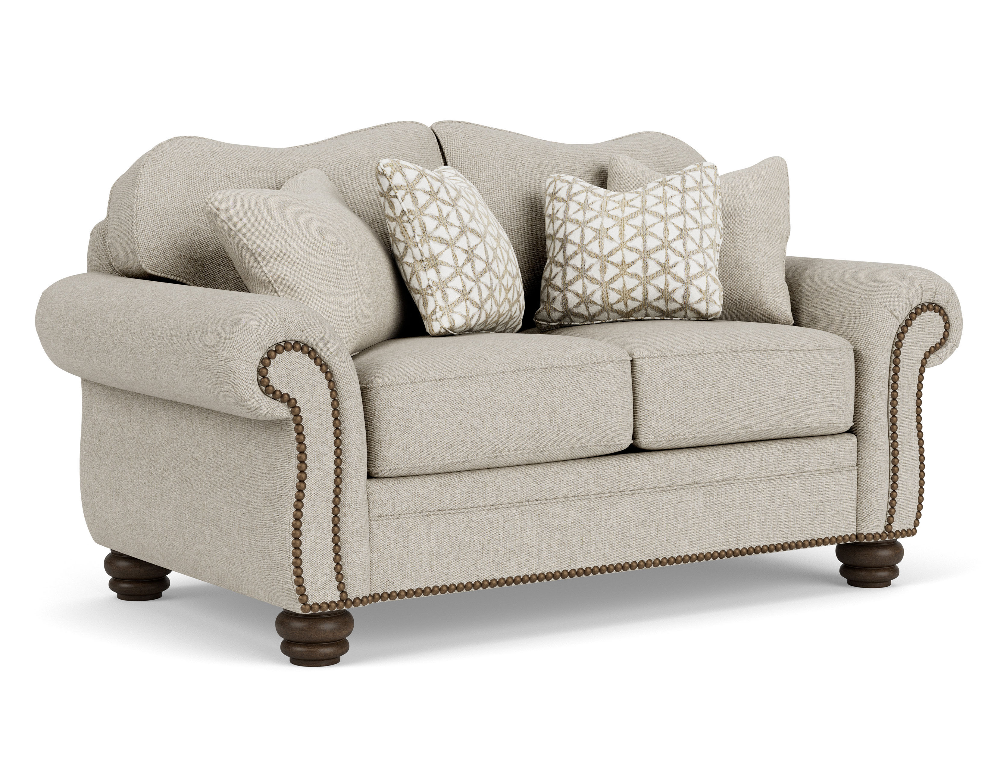 Bexley 8648 Nailhead Loveseat (+100 fabrics) | Sofas and Sectionals