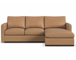 Grace 1375 Chaise Sectional (All leather)Reversible