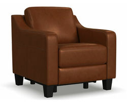 Sigmund Power Incliner (Burnt Red Leather)