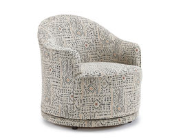 April Swivel Barrel Chair (+200 fabrics)