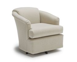 Cass Swivel Barrel Chair (+100 fabrics)