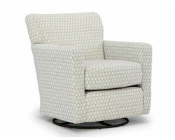 Caroly Swivel Chair (+100 fabrics)