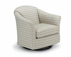 Darby Swivel Chair (+100 fabrics)