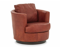 Tina Leather Swivel Chair (+6 leathers)