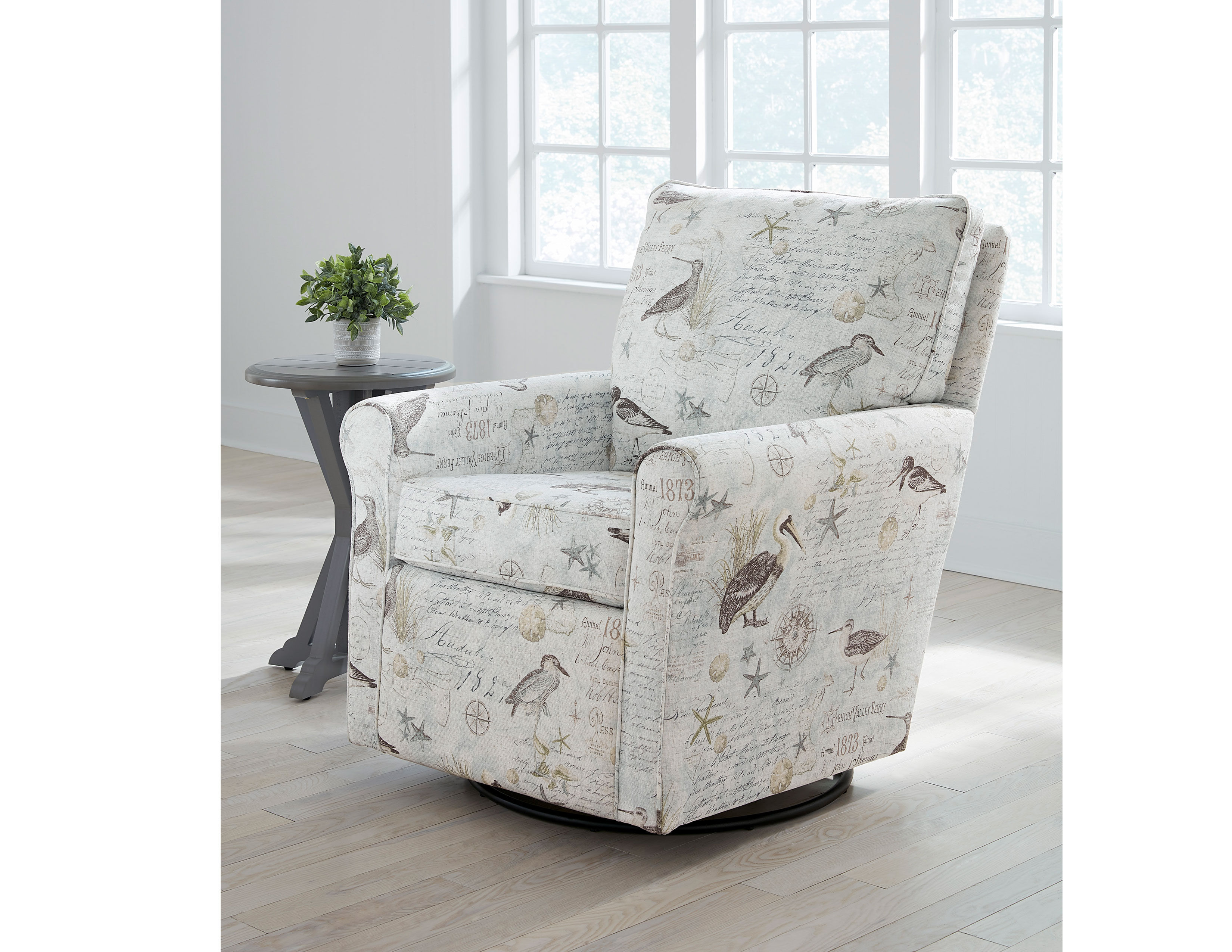 Kacey clearance swivel glider