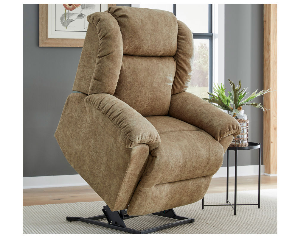 Gigantor Beast Power Headrest Three Motor Power Lift Recliner (RATED 500 LBS.) +40 fabrics