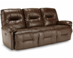Zaynah Leather Double Reclining Sofa (+3 leathers) 87&quot;