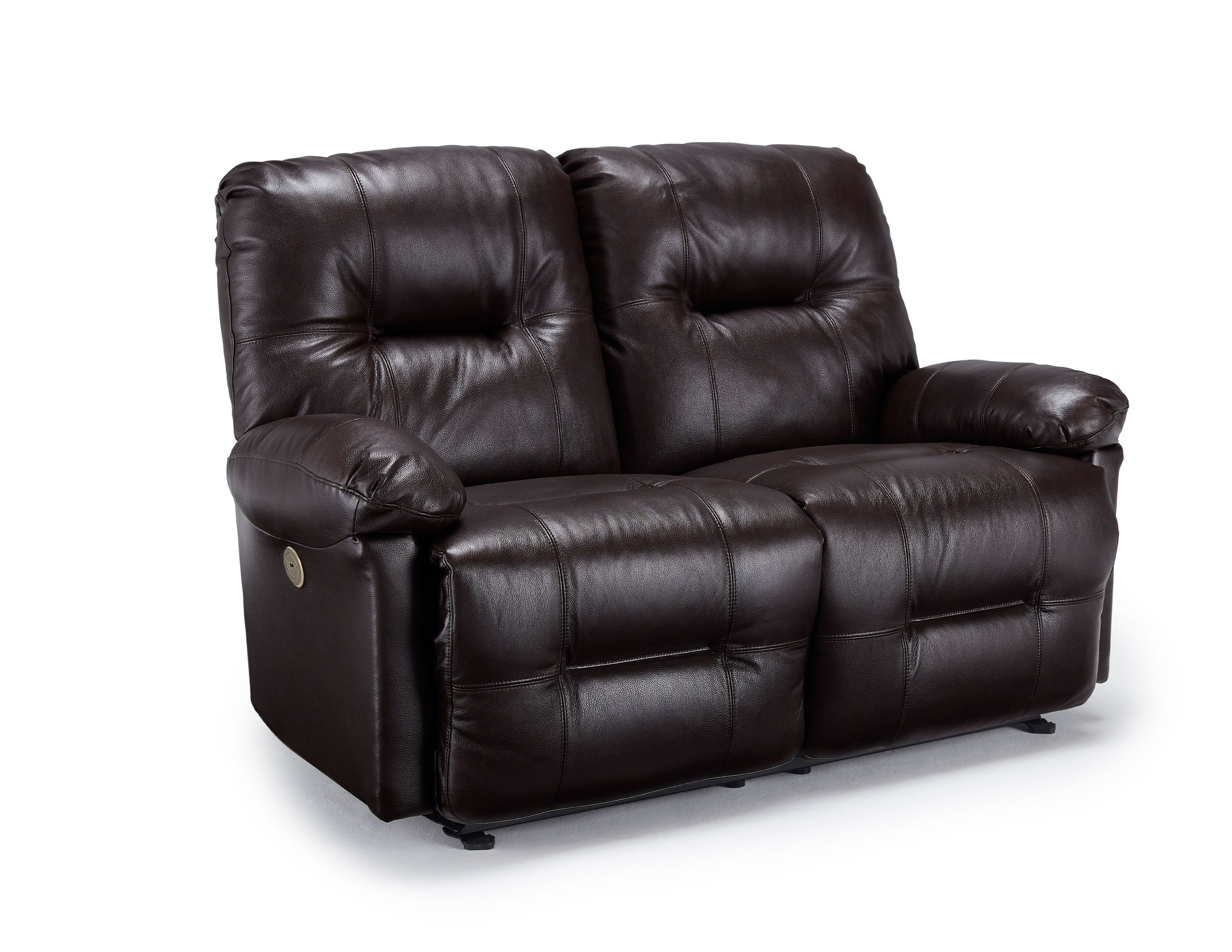 Zaynah Leather Double Reclining Sofa (+3 leathers) 87