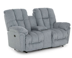 Lucas Double Reclining Console Loveseat (+100 fabrics)