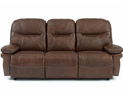 Leya Double Reclining Leather Sofa (+3 colors)