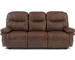 Leya Double Reclining Leather Sofa (+3 colors)