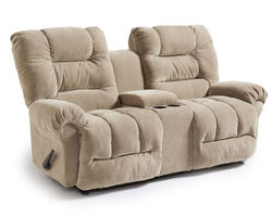 Seger Double Reclining Console Loveseat (+100 fabrics)