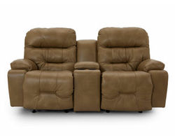 Ryson Leather Double Reclining Console Loveseat (+3 leathers)