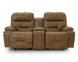 Ryson Leather Double Reclining Console Loveseat (+3 leathers)