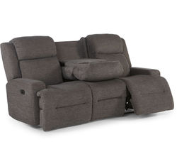 O'Neil Double Reclining Sofa w/ Drop Down Table (+100 fabrics) 82"