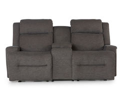 O'Neil Double Reclining Console Loveseat (+100 fabrics) 