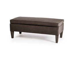 Peony Rectangular Storage Ottoman (+100 fabrics)