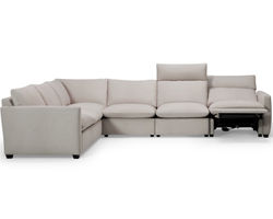 Laguna 77675 Power Reclining Sectional (+100 leathers)