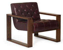 Wyatt 77077 Tufted Leather Chair (+100 leathers)