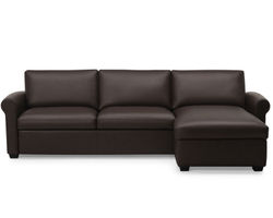 Madison 77656 Roll Arm Sectional (+100 leathers)