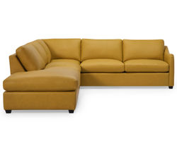 Madison 77658 Modern English Sectional  (+100 leathers)