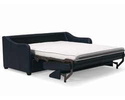 Madison 77690 Modern English Arm Leather Sleeper (+100 leathers) twin - full - queen