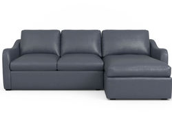 Madison 77669 Modern English Arm Sleeper Sectional (+100 leathers)