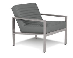 Quinn 77078 Channeled Leather Chair (+100 leathers)