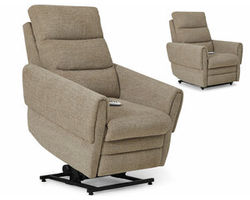 Fairview 40181 Power Reclining Lift Chair(Option to add Power Headrest &amp; Power Lumbar ) (+60 fabrics) 300 lbs