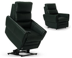 Fairview  40181 Power Leather Reclining Lift Chair (Option to add Power Headrest & Power Lumbar ) (+100 leathers) 300 lbs.