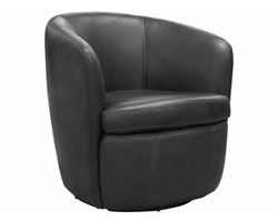 Barolo Leather Swivel Chair (+4 leathers)