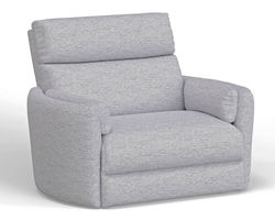 Radius XL Wide Power Glider Recliner Mineral (In stock - Fast shipping)