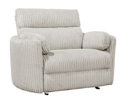 Radius XL Wide Power Glider Recliner Ivory (In stock - Fast shipping)