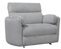 Radius XL Wide Power Glider Recliner Grey (in stock - Fast shipping)