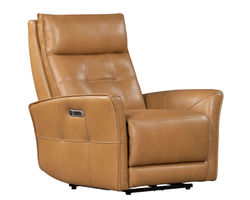 Gershwin Cordless Zero Gravity Power Headrest Power Recliner (Butterscotch top grain leather) In stock - Fast shipping