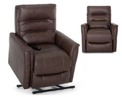 Houston Power Lift Recliner (+2 leather like fabrics) 350 Pound Weight Limit
