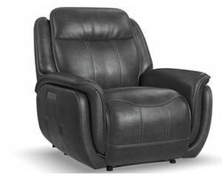 Swift Leather Power Headrest Power Recliner with Lumbar (In stock) +2 colors