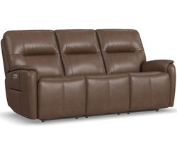 Wilson 1745 Power Headrest Power Reclining Sofa (+2 colors)  In Stock