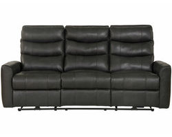 Bosa Double Reclining Leather Sofa (Includes power recline)