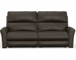 Fredda Power Headrest Power Reclining Leather Sofa (Lay-Flat and Zero Gravity)