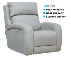 Dawson Recliner w/ Massage + Heat + Lumbar + Free Power Headrest