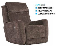 View Point Recliner w/ Massage + Heat + Lumbar + Free Power Headrest (+150 fabrics and leathers)