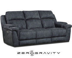 Bono 94" Triple Power Reclining Sofa (Zero gravity) +100 fabrics and leathers & Cupholders 