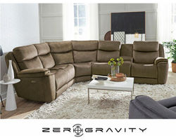 Show Stopper Zero Gravity Power Reclining Sectional (+150 fabrics and leathers)