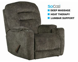 Front Row Wall Hugger Recliner w/ Massage + Heat + Lumbar + Free Power Headrest (+150 fabrics and leathers)