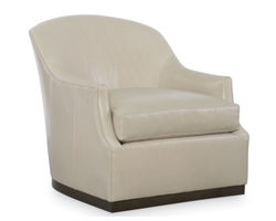 Lincoln Leather Swivel Chair (+45 leathers)
