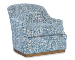 Lincoln Swivel Chair (+75 fabrics)