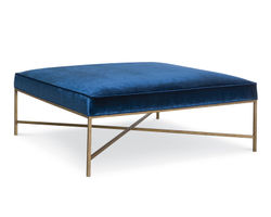 Vixen 49" Square Cocktail Ottoman (+75 fabrics)